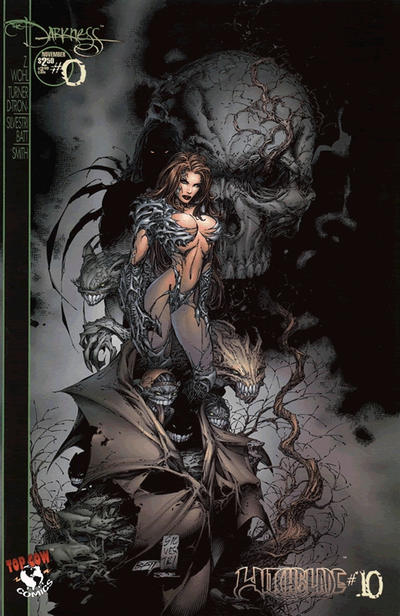 Witchblade #10 [Darkness #0 Variant]-Fine (5.5 – 7) 1st Appearance of The Darkness.