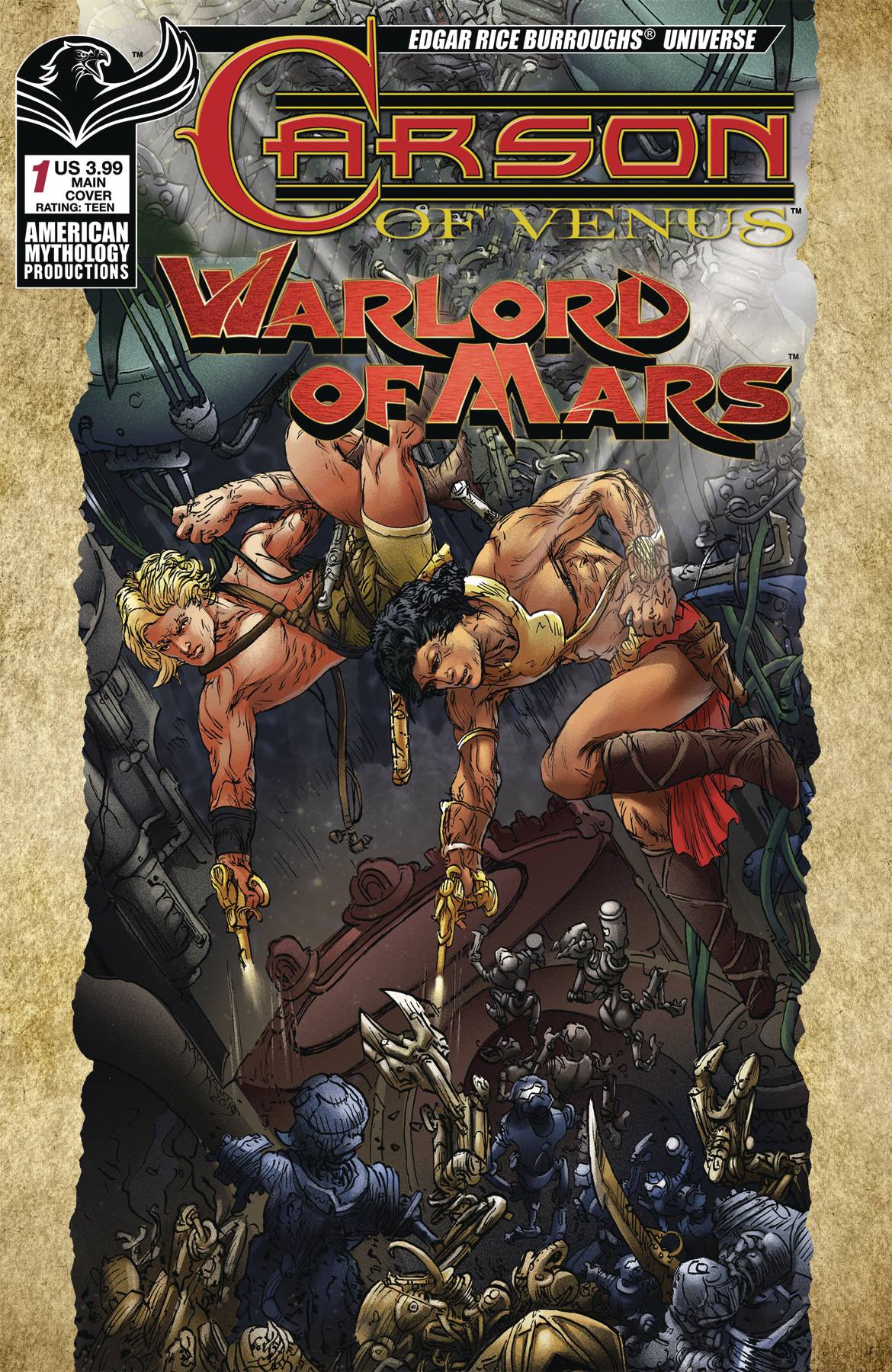 Carson of Venus Warlord of Mars #1 Main Cover Kaluta