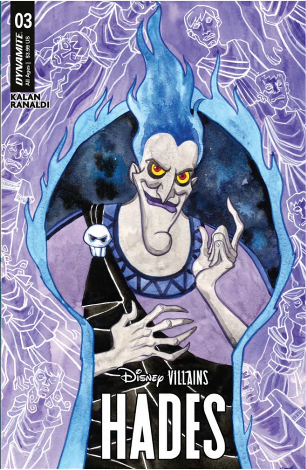 Disney Villains: Hades #3 Jill Thompson Galaxycon Exclusive Variant 