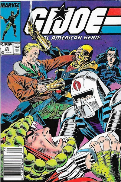 G.I. Joe, A Real American Hero #74 [Newsstand]-Good (1.8 – 3)