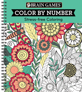 Brain Games - Color By Number: Stress-Free Coloring Green