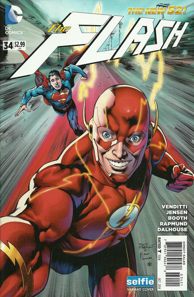 Flash #34 DC Universe Selfie Variant Edition (2011)