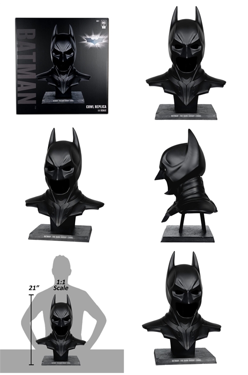 ***Pre-Order*** DC Direct The Dark Knight Replica 1/1 Batman Cowl