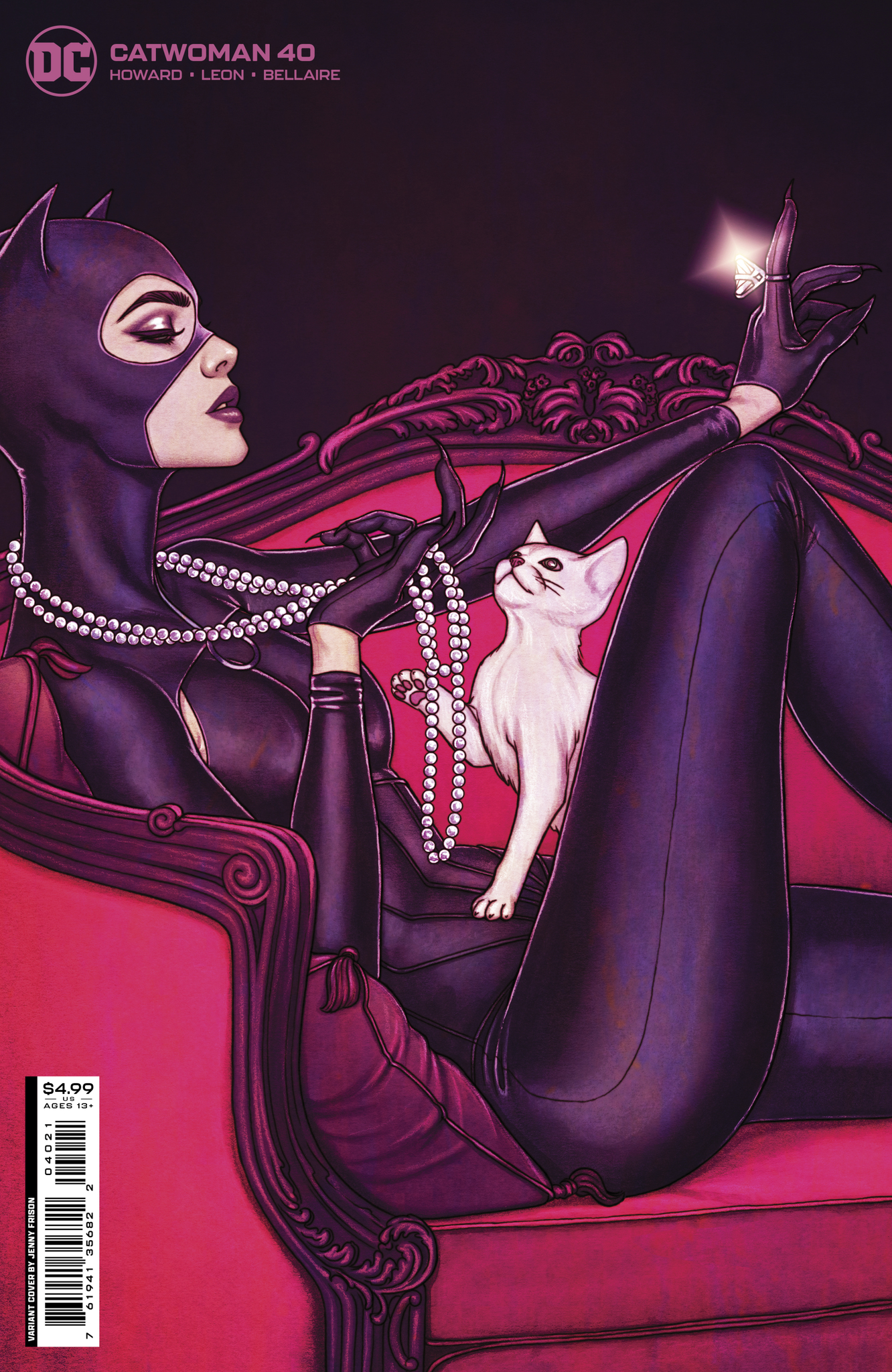 Catwoman #40 Cover B Jenny Frison Card Stock Variant (2018)