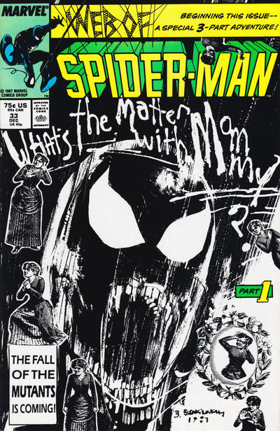 Web of Spider-Man #33 [Direct]-Fine (5.5 – 7)