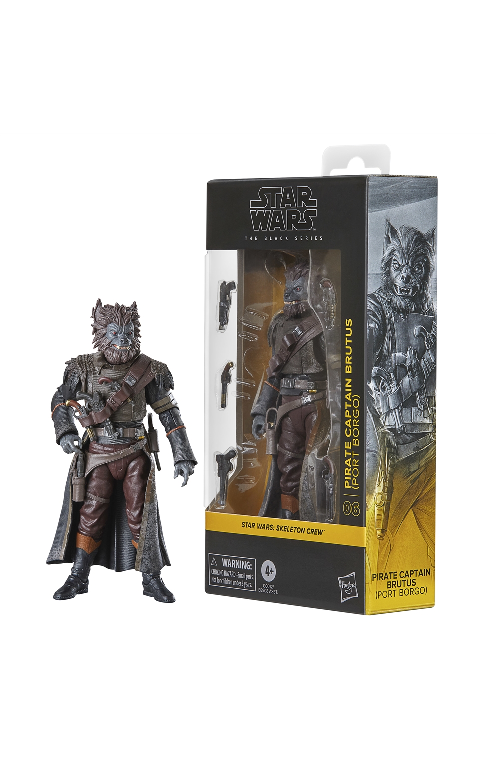 Star Wars: The Black Series Pirate Captain Brutus 6-Inch Action Figure