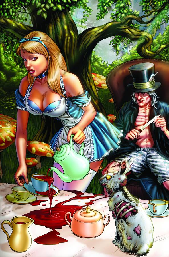 Grimm Fairy Tales Wonderland Down Rabbit Hole #3 A Cover Spay