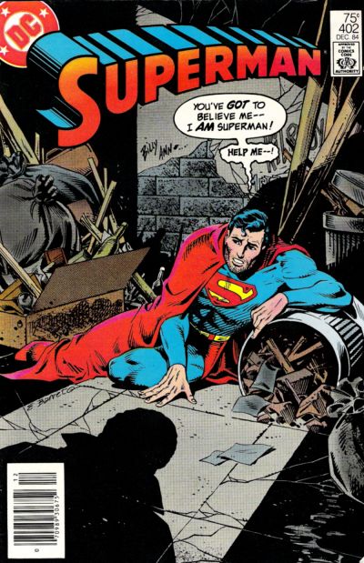 Superman #402 [Newsstand]-Very Good (3.5 – 5)