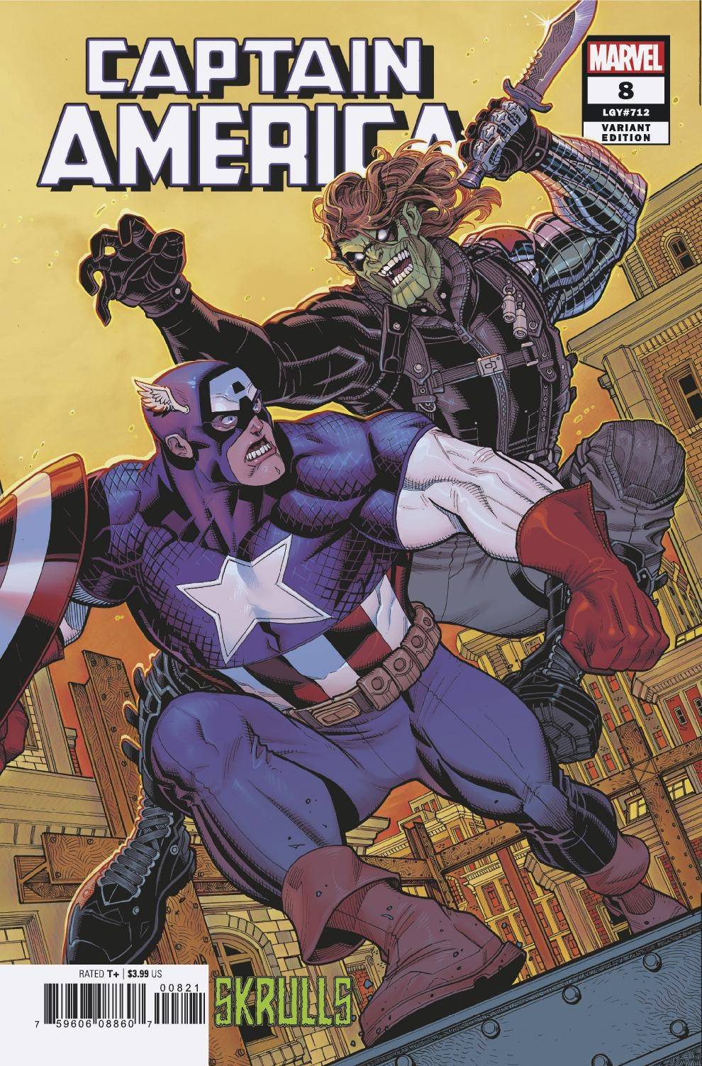 Captain America #8 Larraz Skrulls Variant (2018)