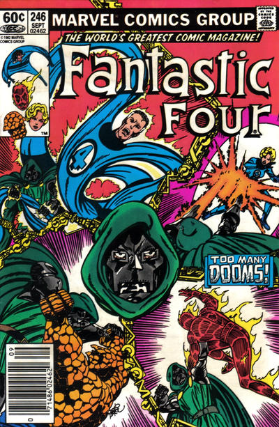 Fantastic Four #246 [Newsstand]-Fine (5.5 – 7)