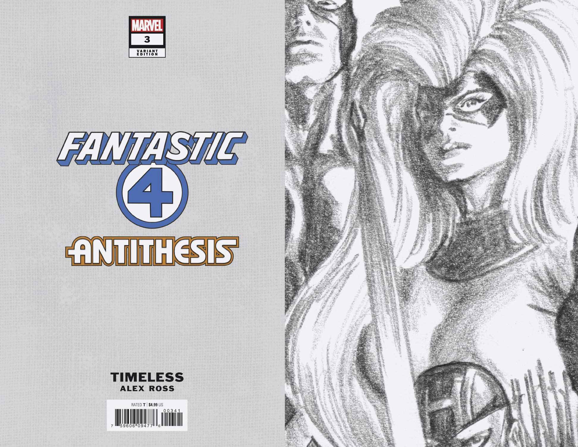 Fantastic Four Antithesis #3 Timeless Virgin Sketch V (Of 4)
