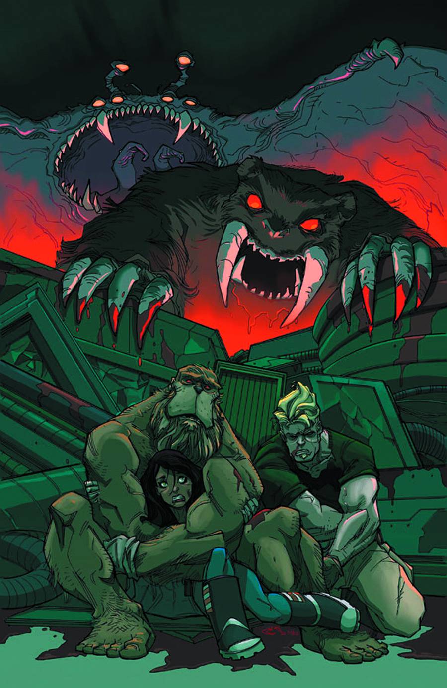 Perhapanauts Danger Down Under #5 Cover A Rousseau