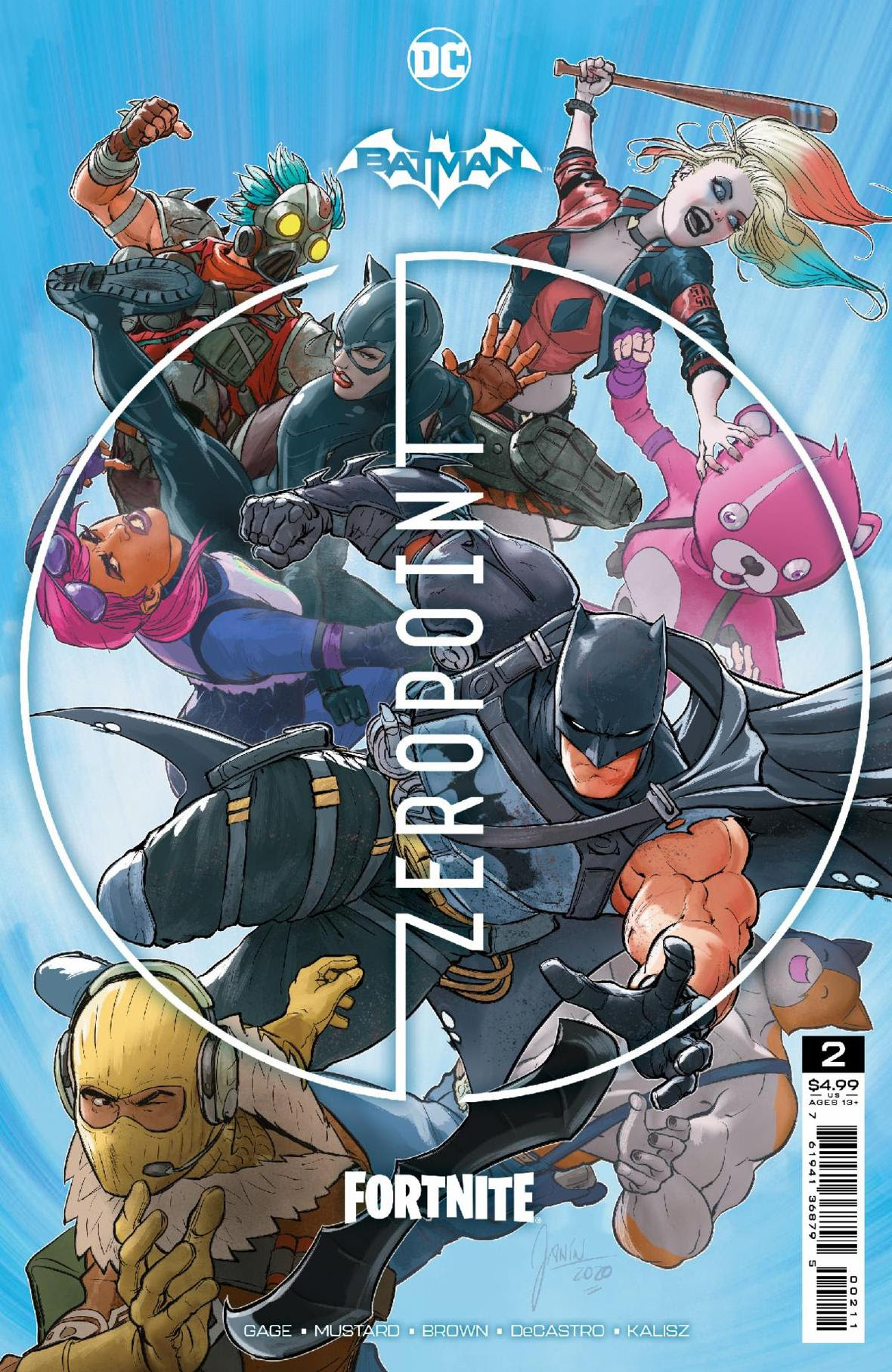 Batman Fortnite Zero Point #2 Cover A Mikel Janin