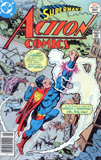 Action Comics #471(1938) -Fine (5.5 – 7)