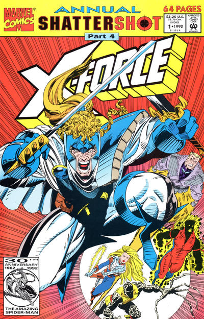 X-Force Annual #1 [Direct]-Near Mint (9.2 - 9.8)