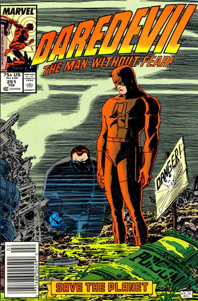 Daredevil #251 [Newsstand]-Very Fine (7.5 – 9)