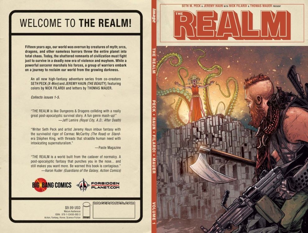 Realm Graphic Novel Volume 1 Big Bang Comics Store Exclusive Edition