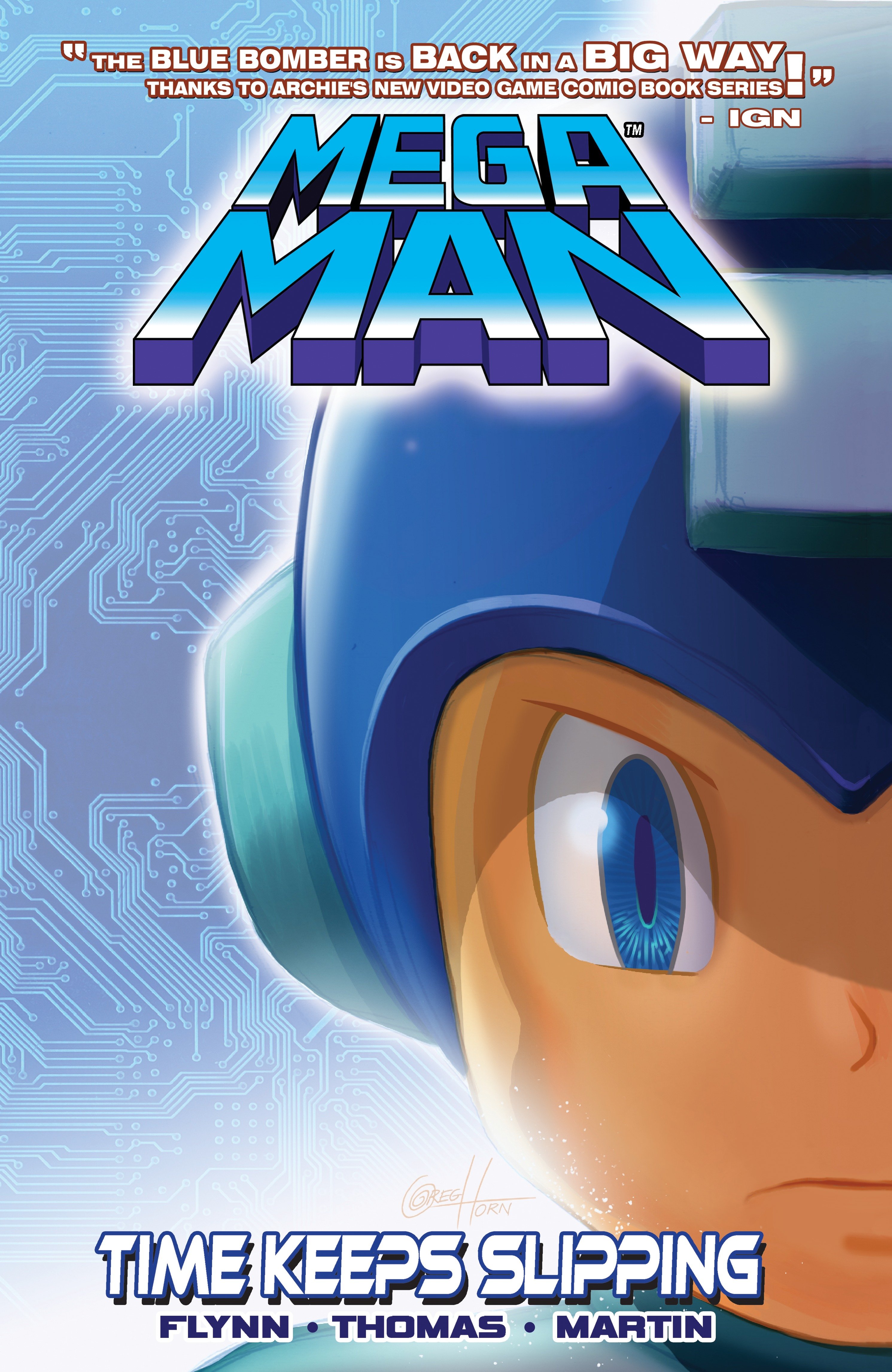 Mega Man Graphic Novel Volume 2 Time Keeps Slipping
