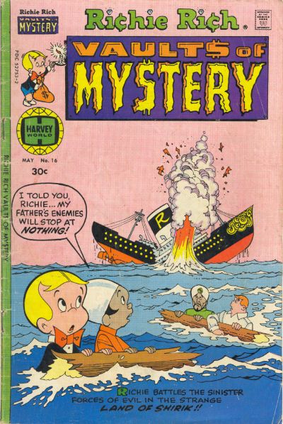 Richie Rich Vaults of Mystery #16 - Fn-