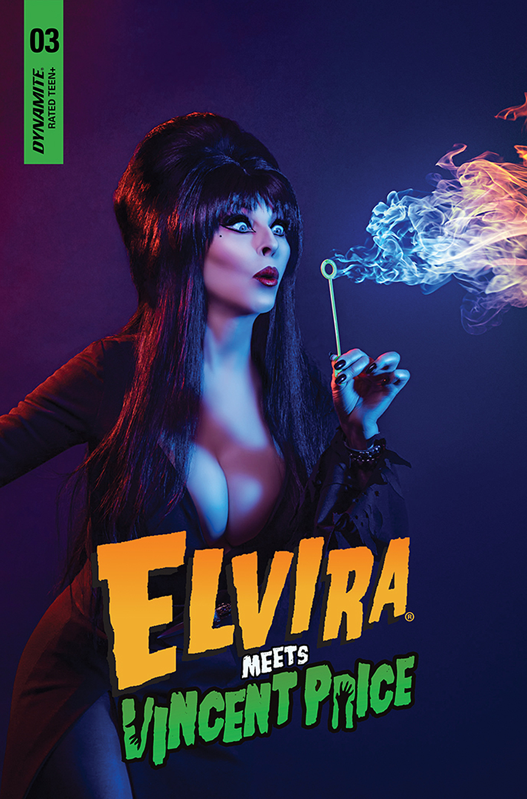 Elvira Meets Vincent Price #3 Cover D Photo