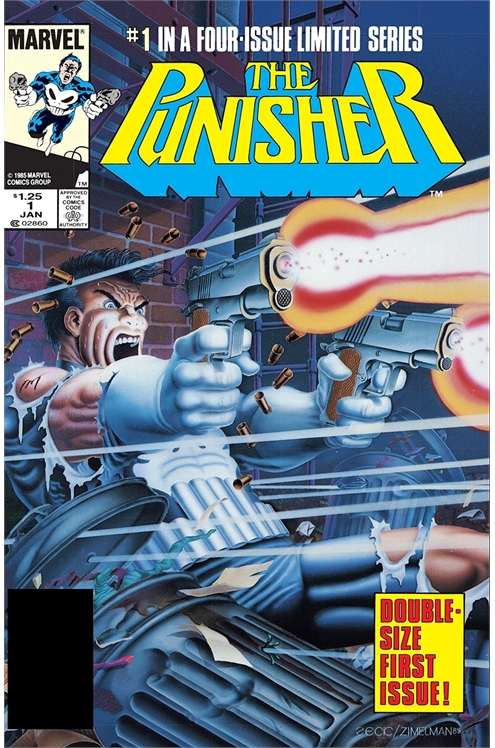 The Punisher Volume 1 #1 Newsstand Edition