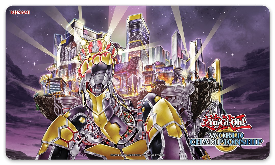 Yu-Gi-Oh! TCG: Grandopolis, The Eternal Golden City - 2013 World Championship Commemorative Game Mat