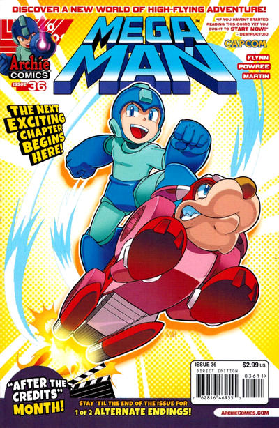 Mega Man #36 - Fn/Vf