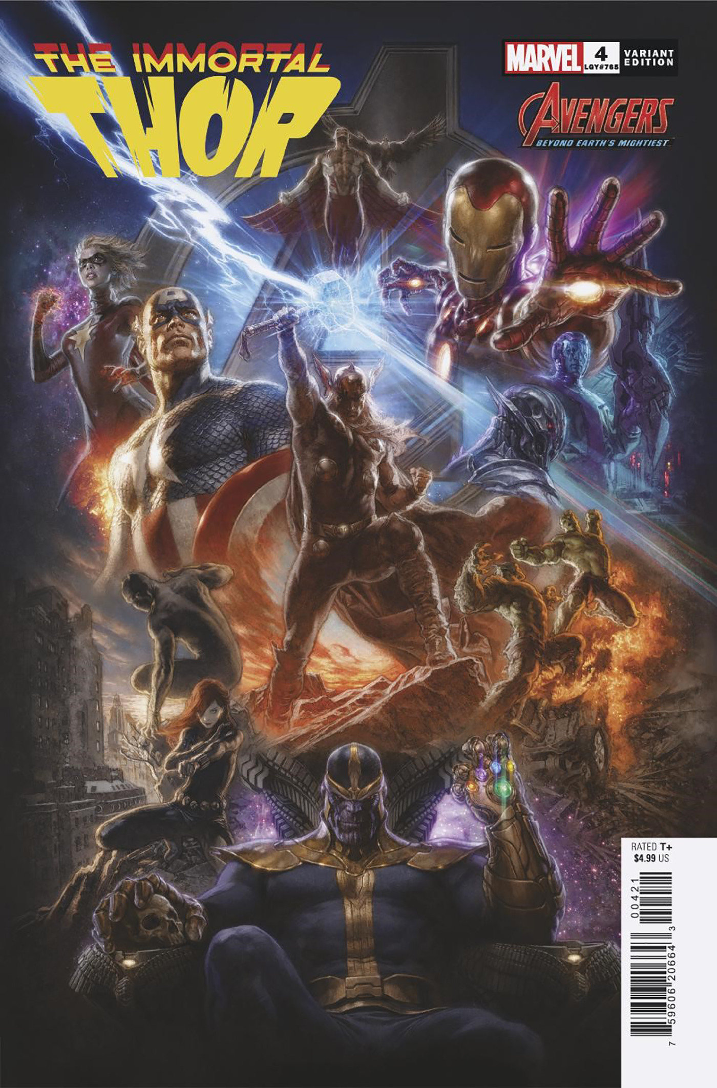 Immortal Thor #4 Mauro Cascioli Avengers 60th Variant