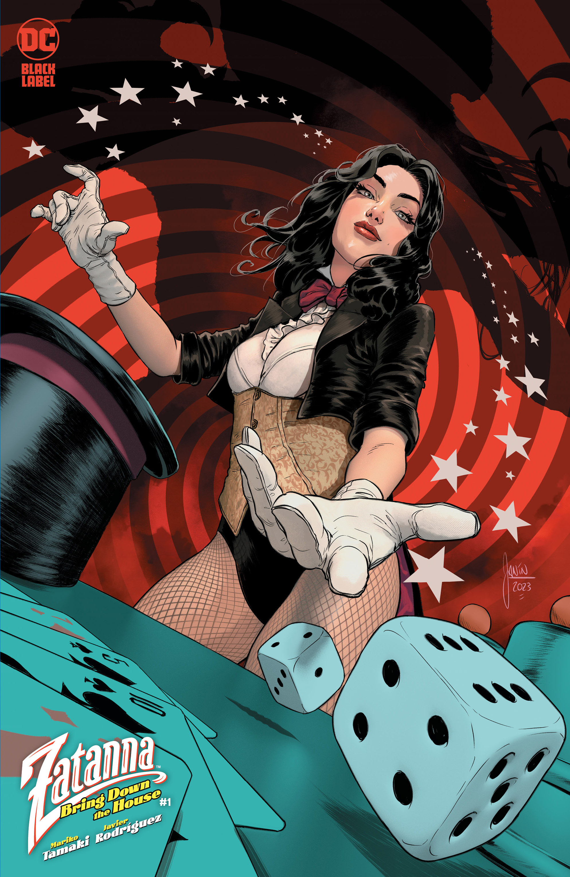 Zatanna Bring Down the House #1 Cover G 1 for 50 Incentive Mikel Janin Variant (Mature) (Of 5)