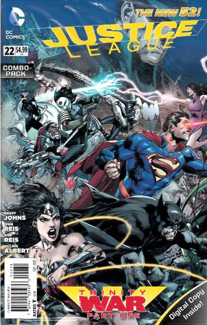 Justice League #22 Combo Pack (Trinity)