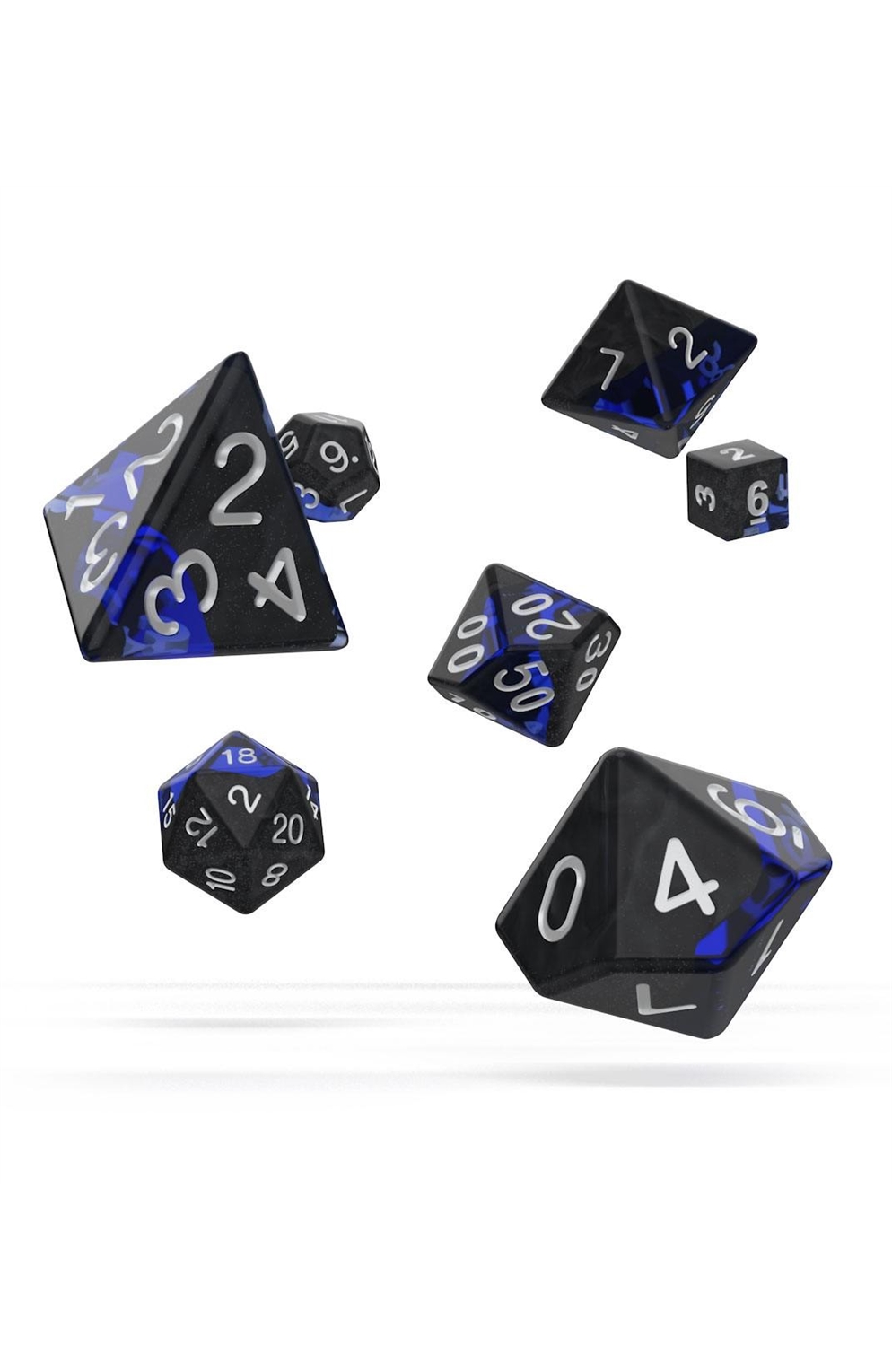 Oakie Doakie Dice Rpg Set Enclave, Sapphire