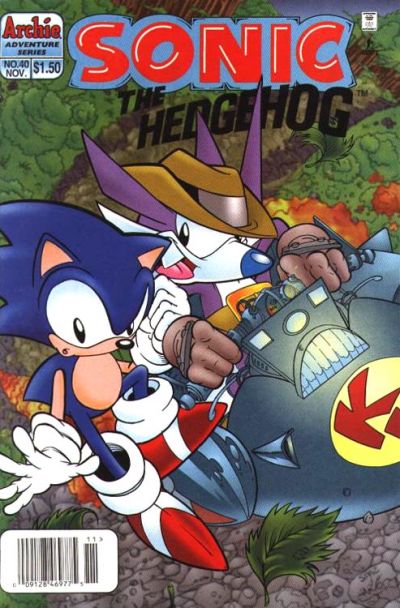 Sonic The Hedgehog #40-Very Fine (7.5 – 9)