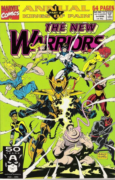 The New Warriors Annual #1-Fine (5.5 – 7)