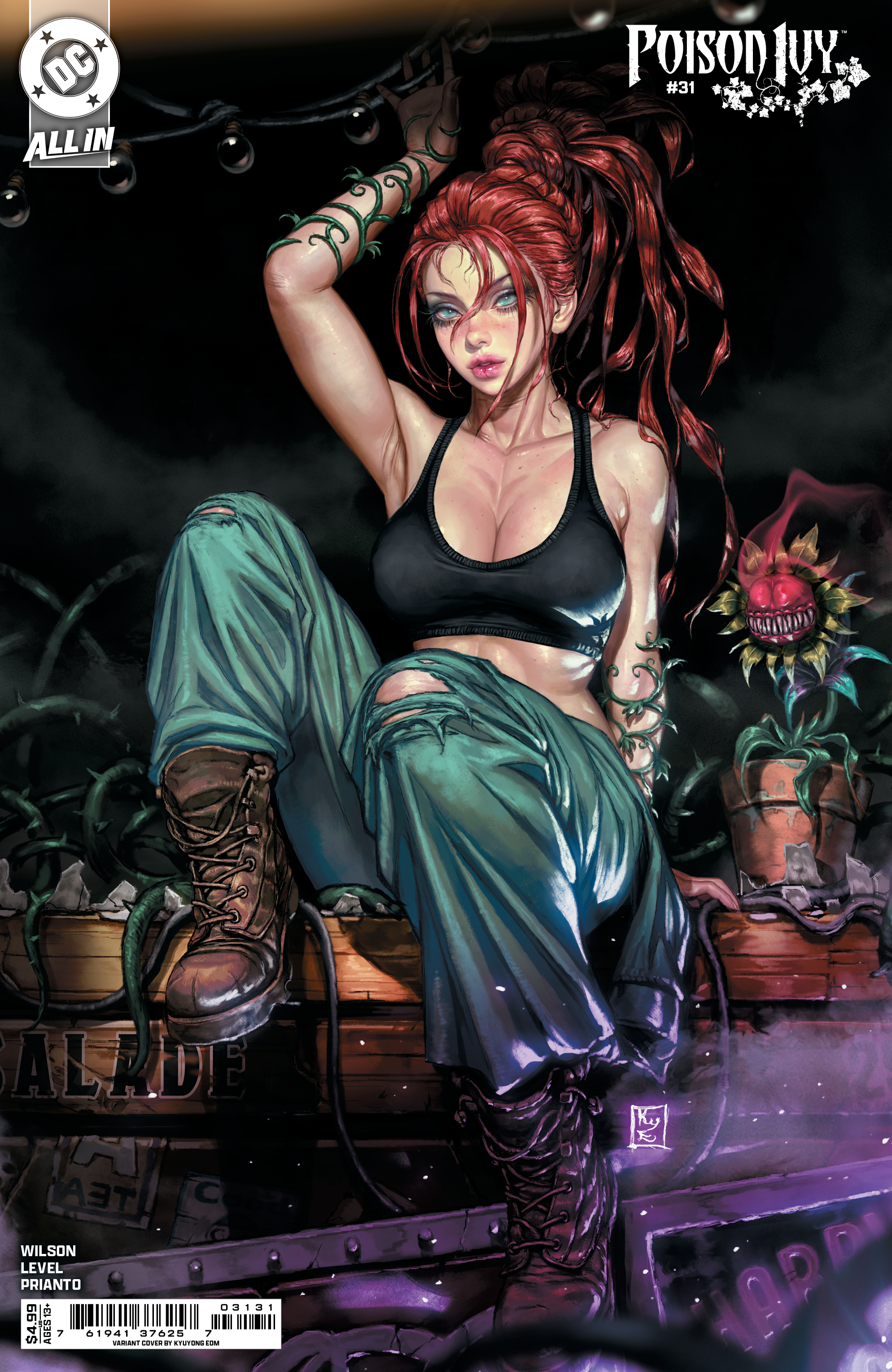 Poison Ivy #31 Cover B Kyuyong Eom Card Stock Variant