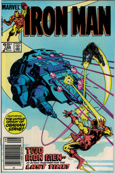 Iron Man #198 [Newsstand]-Near Mint (9.2 - 9.8)