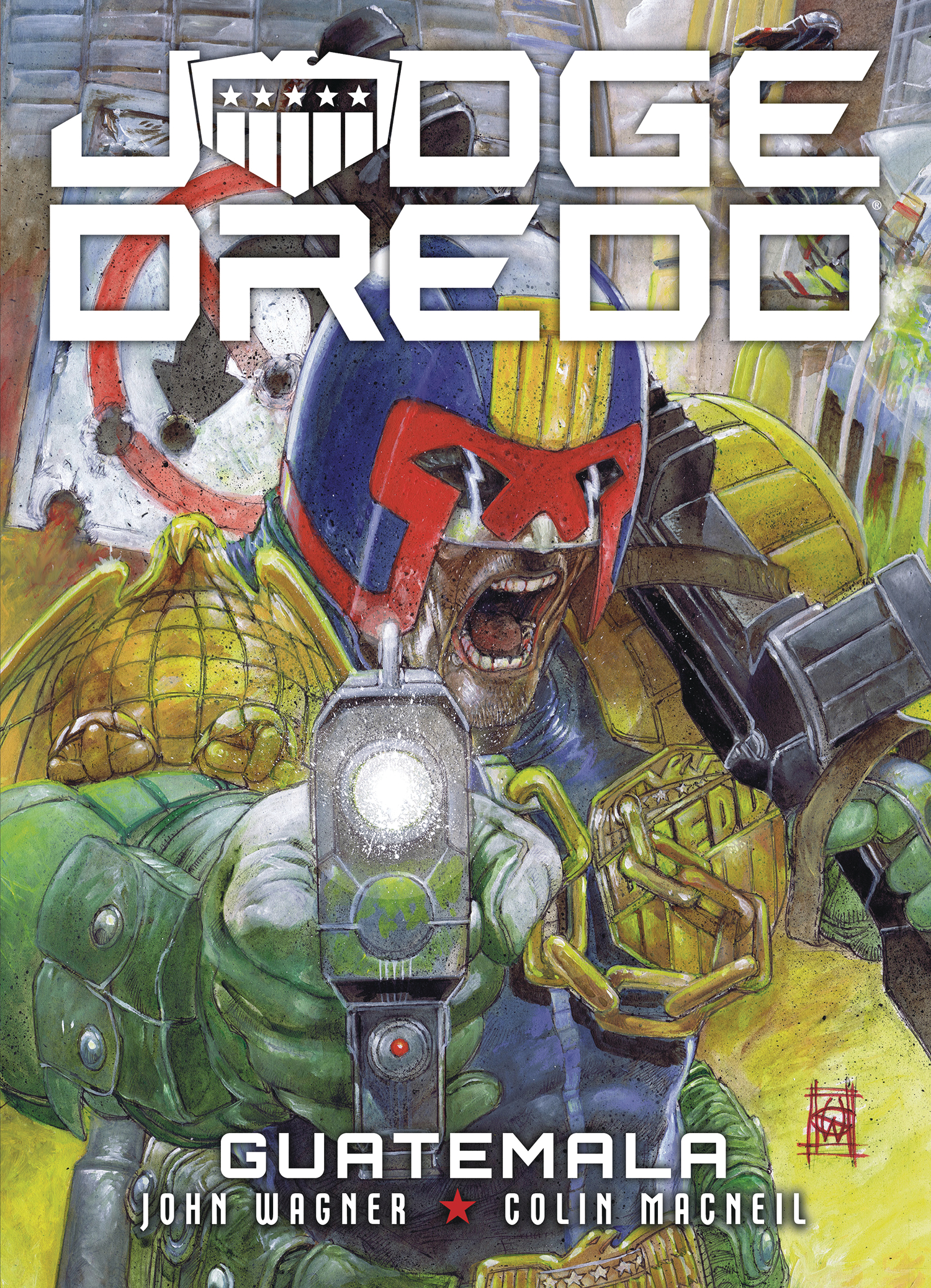 Judge Dredd Guatemala Graphic Novel