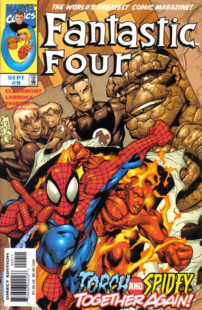 Fantastic Four #9 (1998) [Direct Edition]