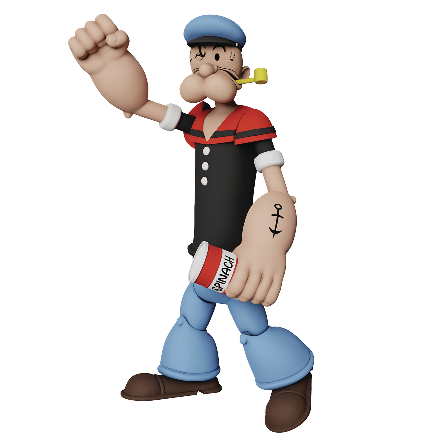 Popeye Power Stars Wave 2 Popeye Action Figure