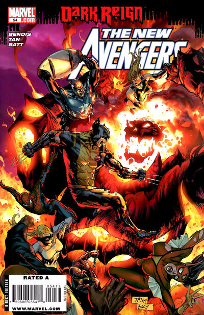 New Avengers #54 [Billy Tan Cover](2005)-Very Fine (7.5 – 9)