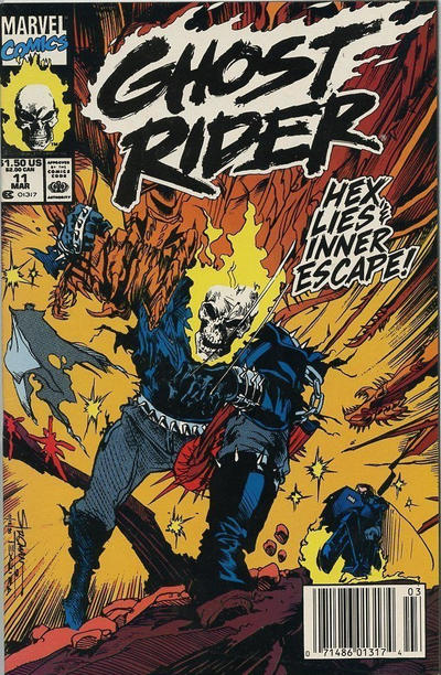 Ghost Rider #11 [Newsstand]-Fine