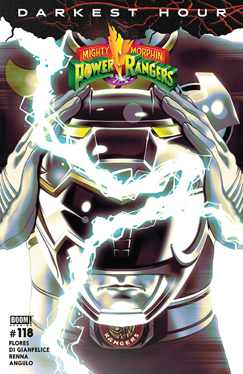Mighty Morphin Power Rangers #118 Cover C Helmet Variant Montes