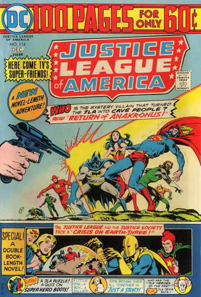 Justice League of America #114-Very Fine (7.5 – 9)