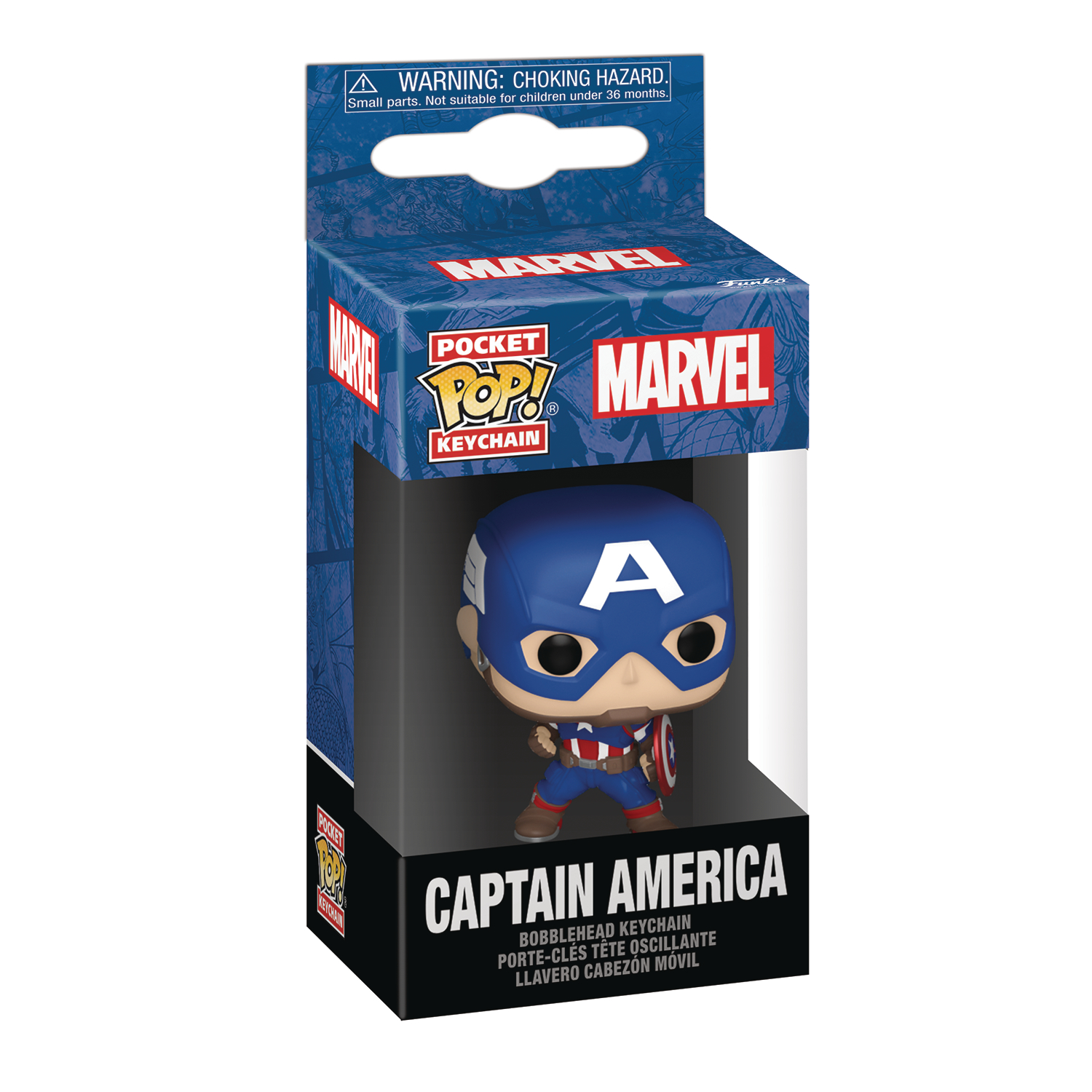 Marvel Pocket POP Ket Chain Captain America