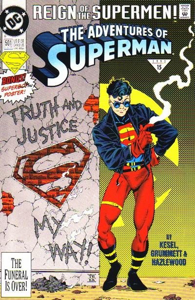 Adventures of Superman #501 [Standard Edition - Direct] Very Fine