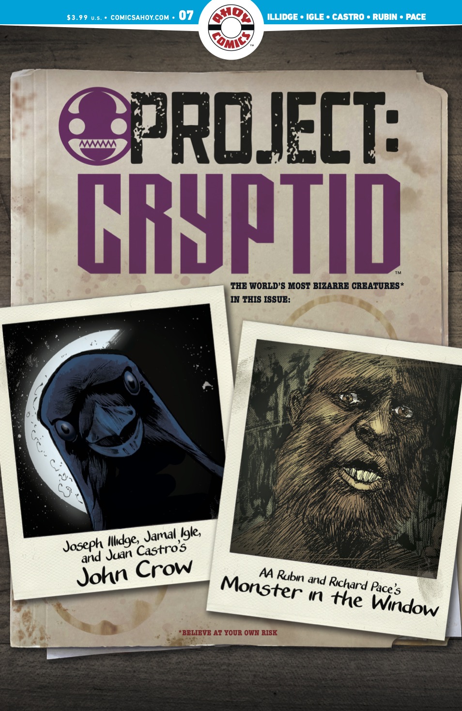 Project Cryptid #7 (Of 12) (Mature)