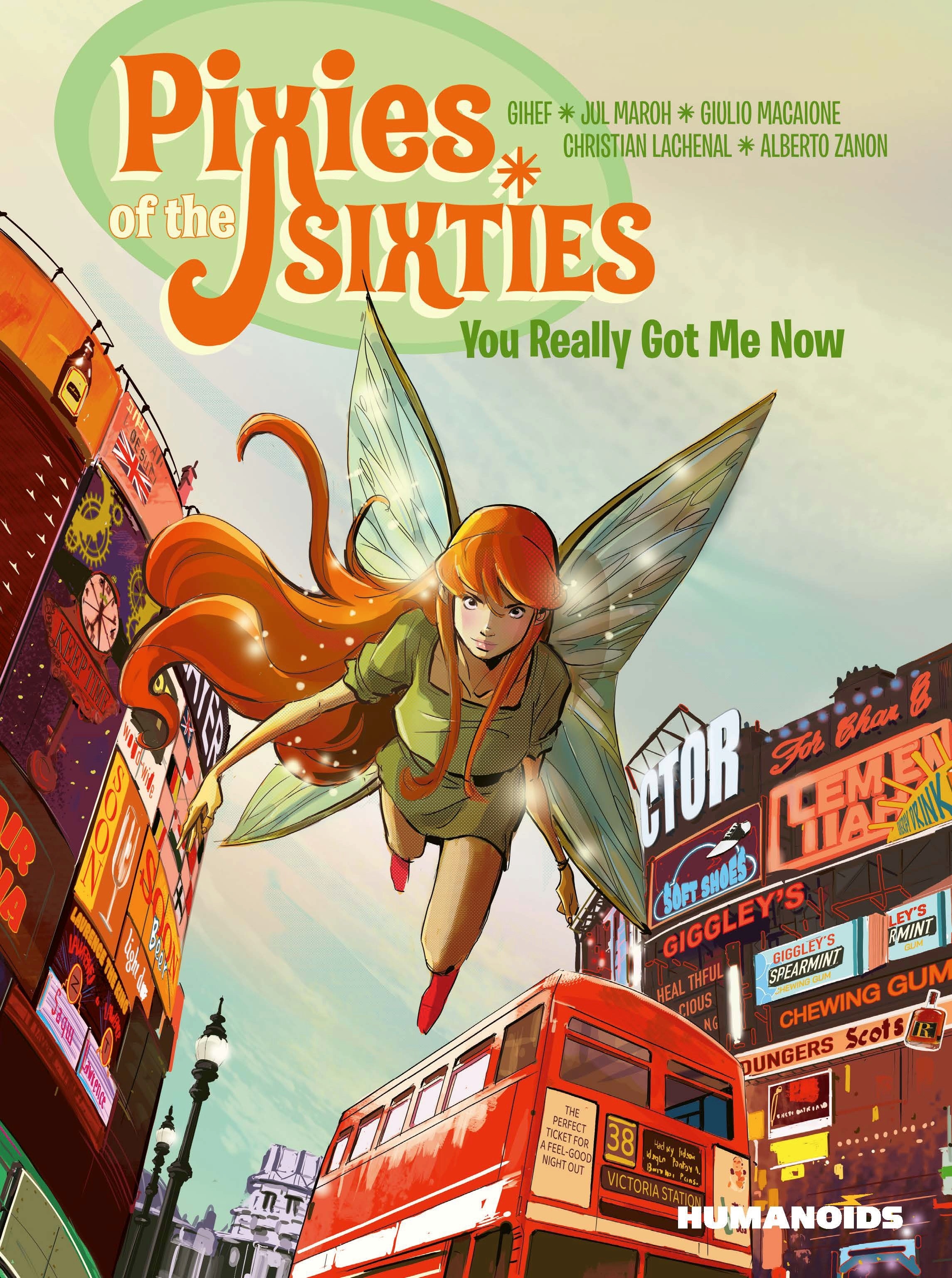 Pixies of Sixties You Really Got Me Now Graphic Novel (Mature)