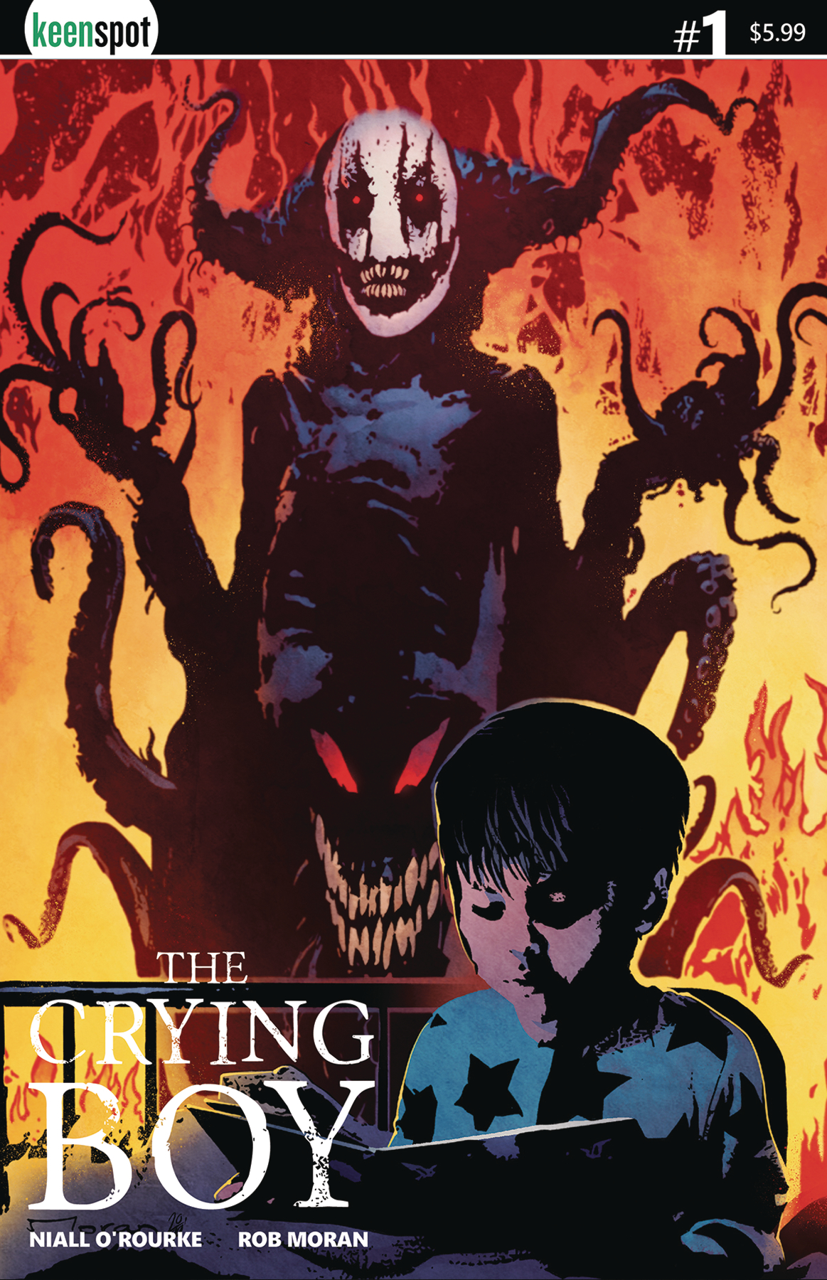 Crying Boy #1 Cover B Rob Moran