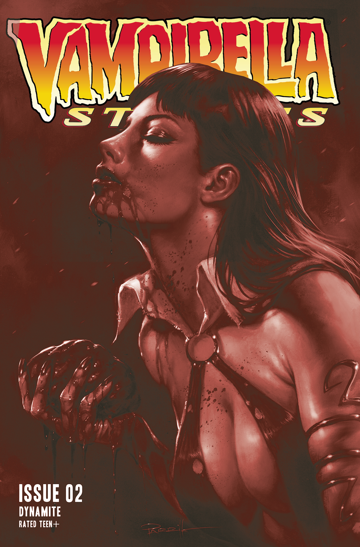 Vampirella Strikes #2 Cover F 1 for 10 Incentive Parrillo Tint