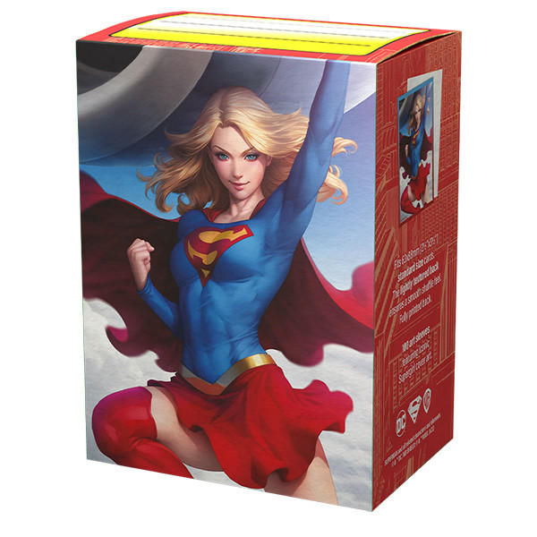 Dragon Shield Sleeves: Standard- Brushed Superman Series 'Supergirl' (100 ct.)