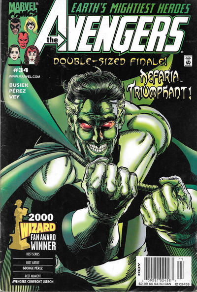 Avengers #34 [Newsstand]-Good (1.8 – 3)